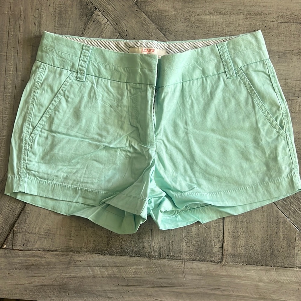 JCrew broken in chino shorts